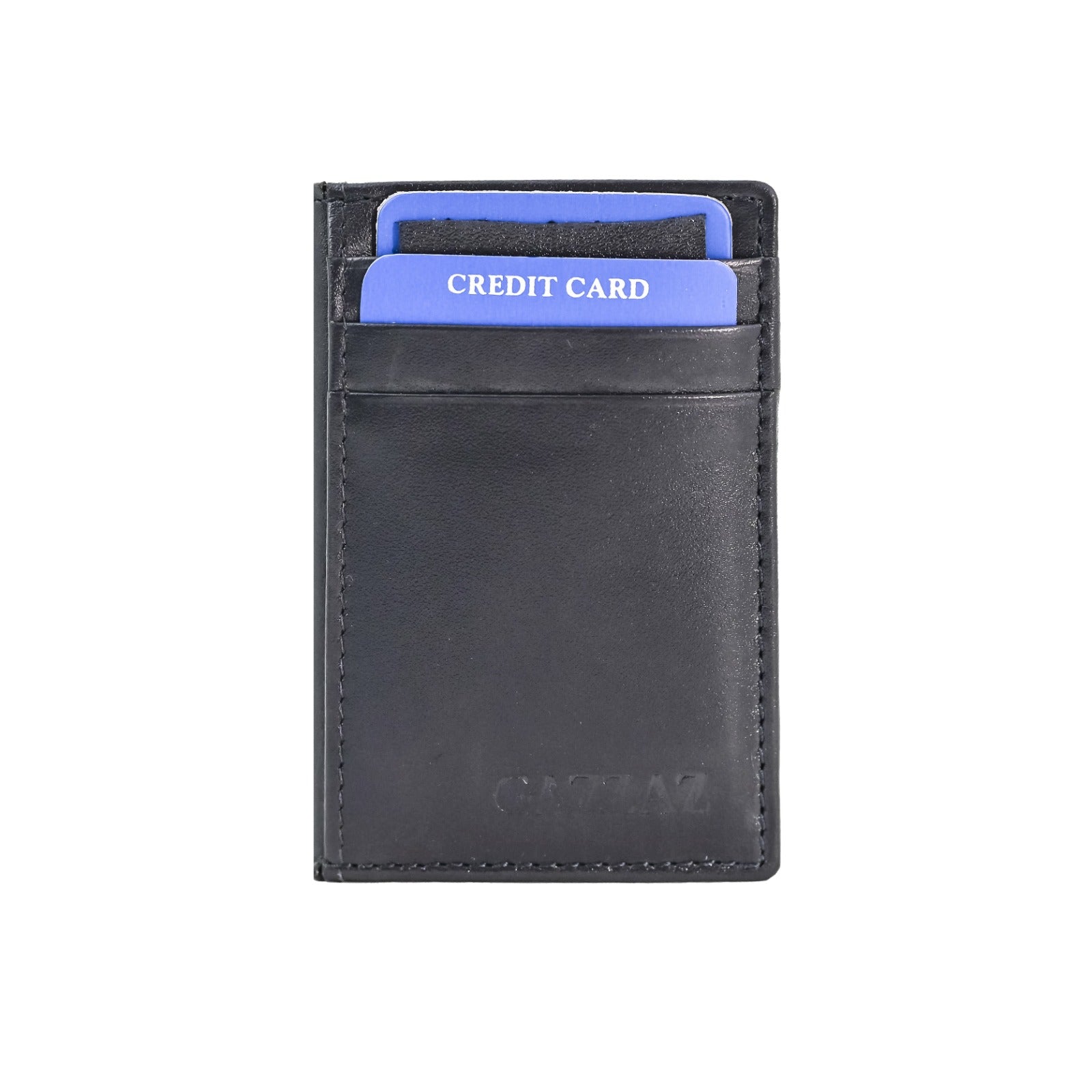 LEATHER WALLET BLUE