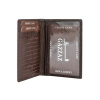 LEATHER WALLET BROWN