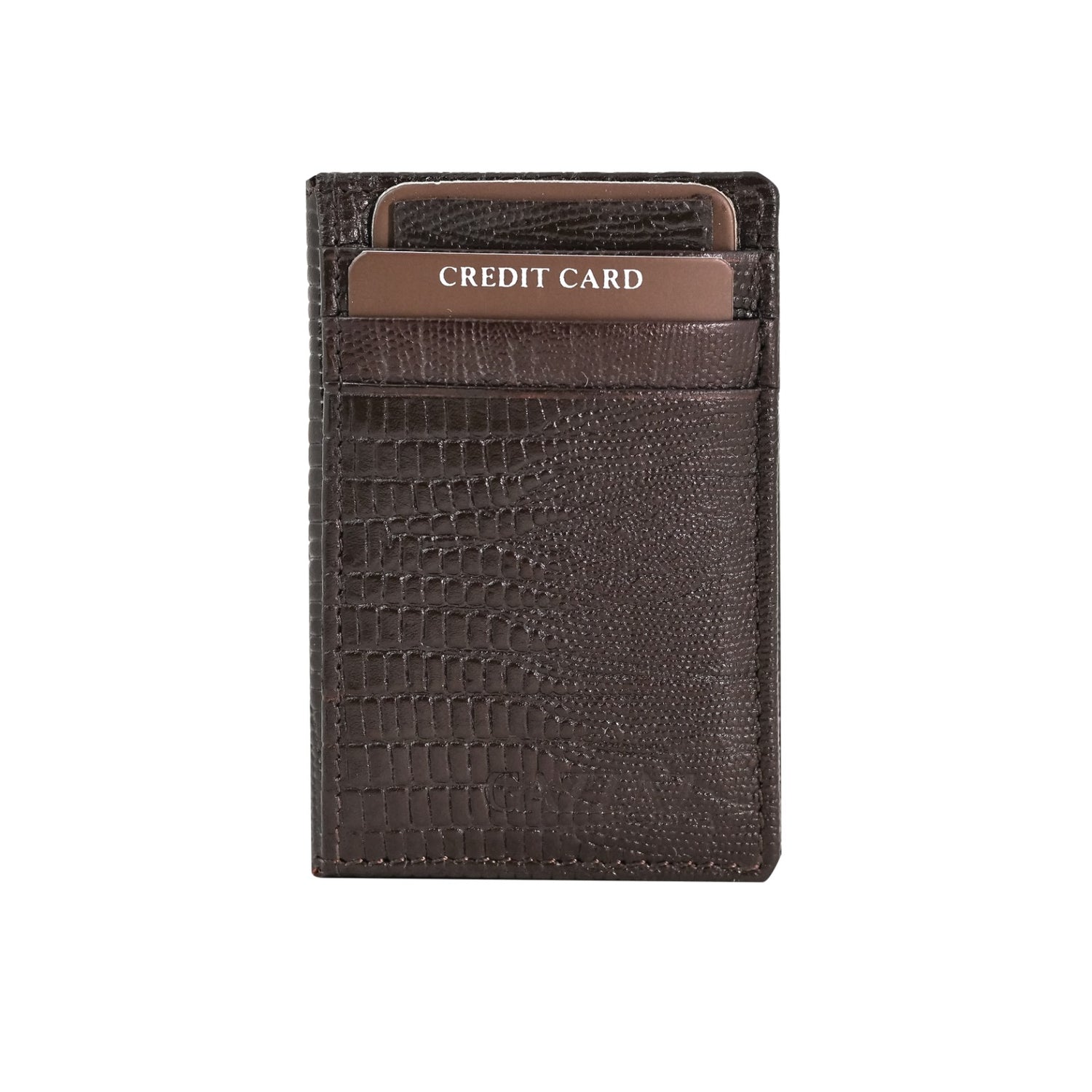 LEATHER WALLET BROWN