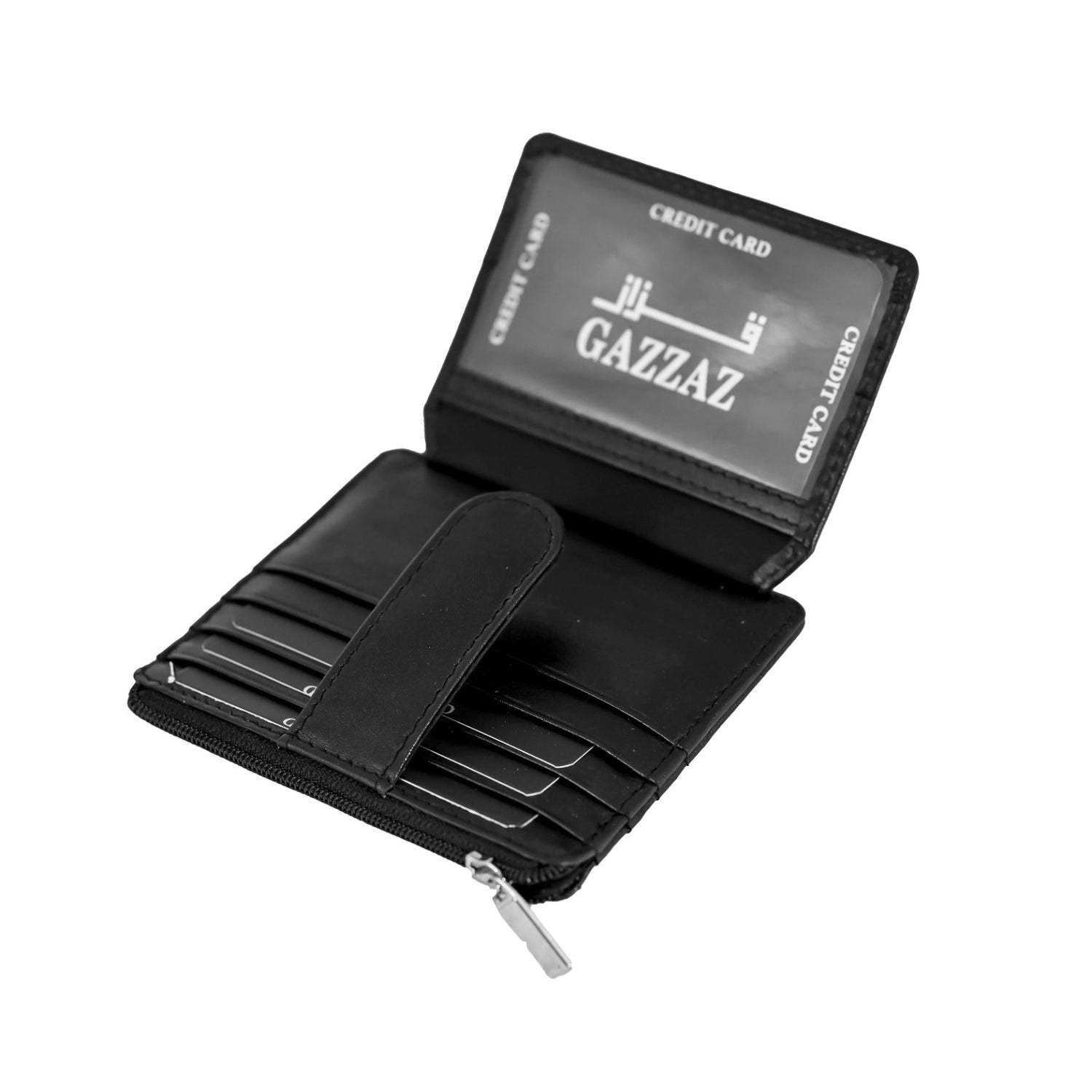 LEATHER WALLET BLACK