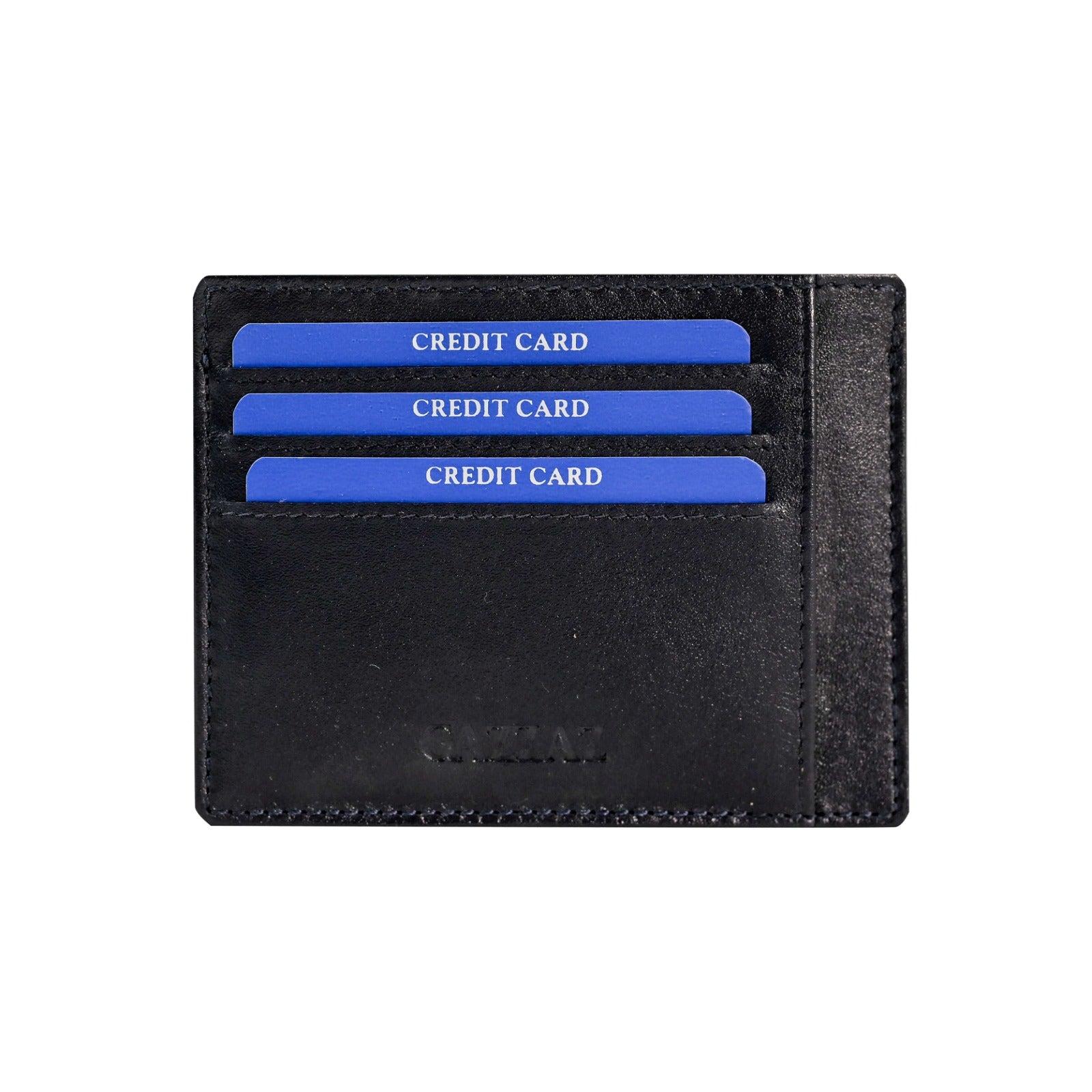LEATHER WALLET BLUE