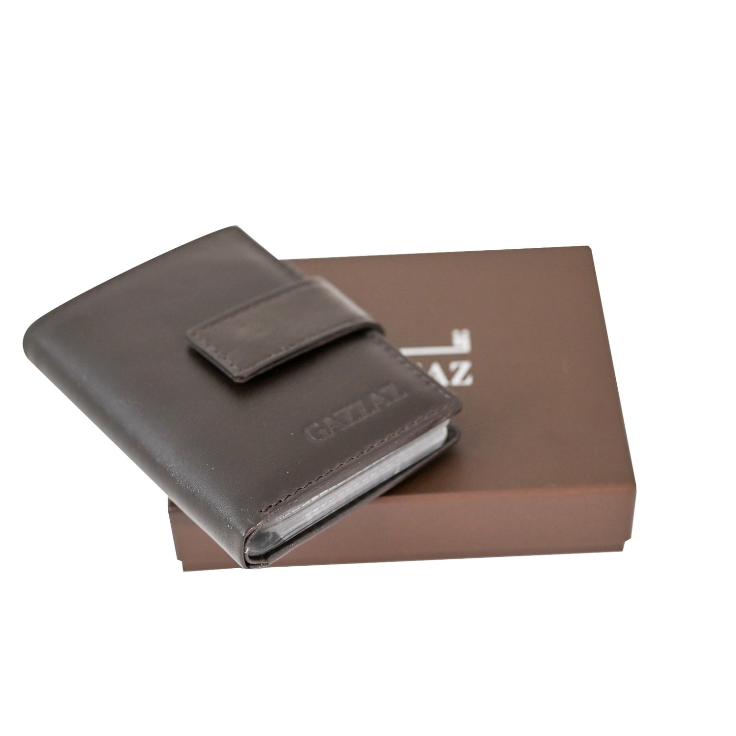 LEATHER WALLET BROWN