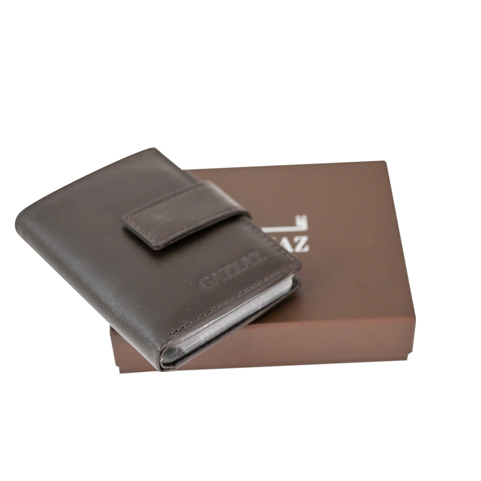 LEATHER WALLET BROWN