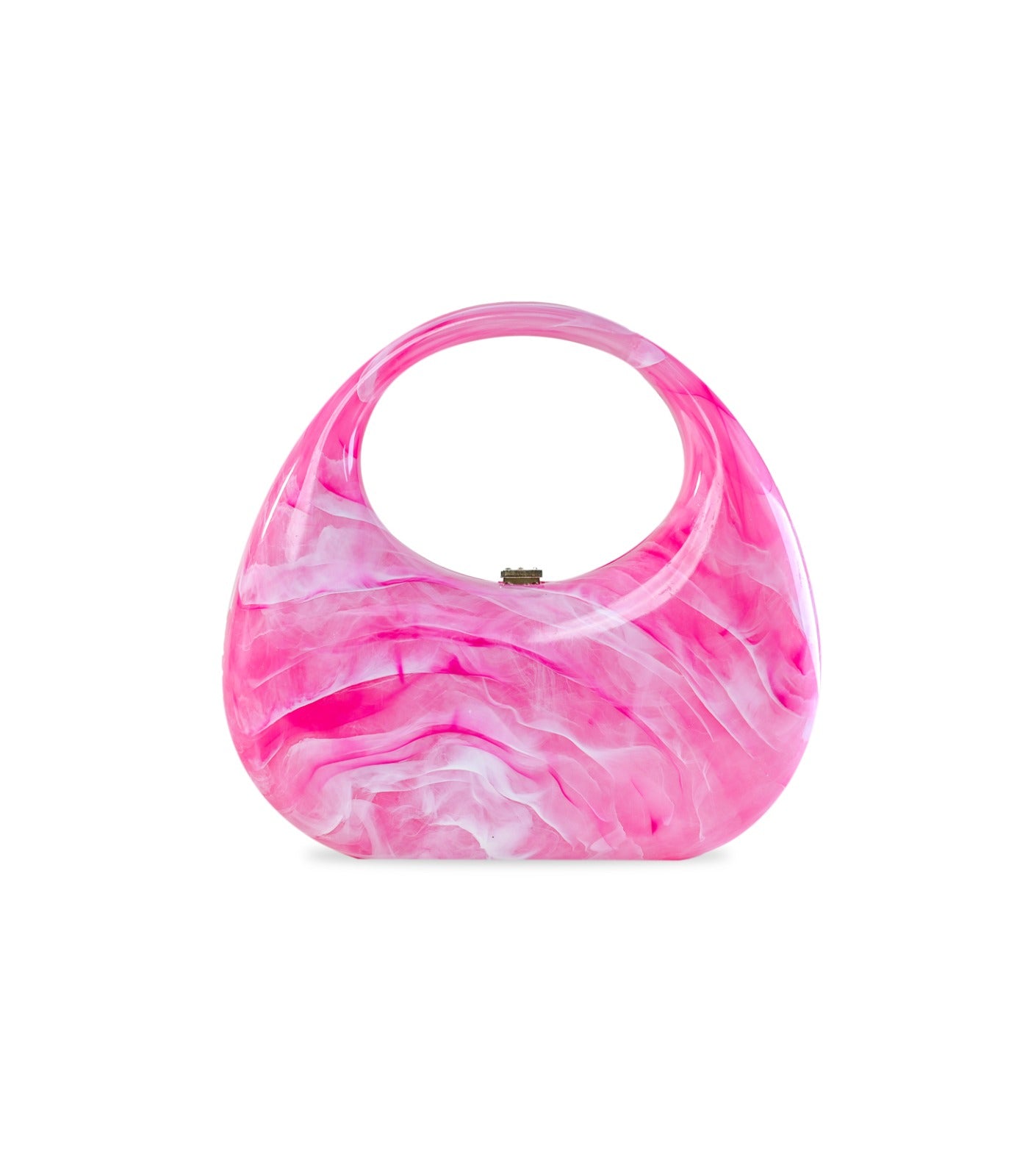 حقيبة يد نسائيه فاشون من الاكيرليك لون وردى