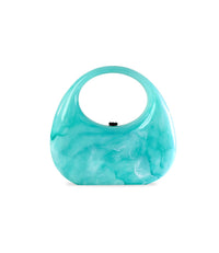 حقيبة يد نسائيه فاشون من الاكيرليك لون اخضر فاتح