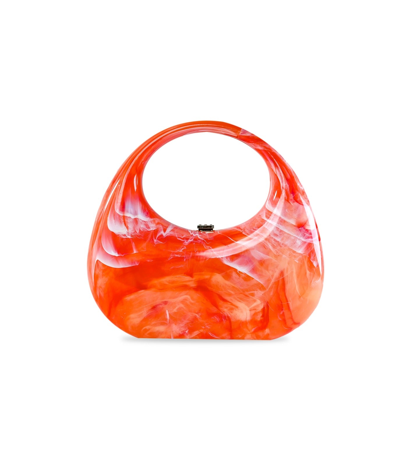 حقيبة يد نسائيه فاشون من الاكيرليك لون احمر