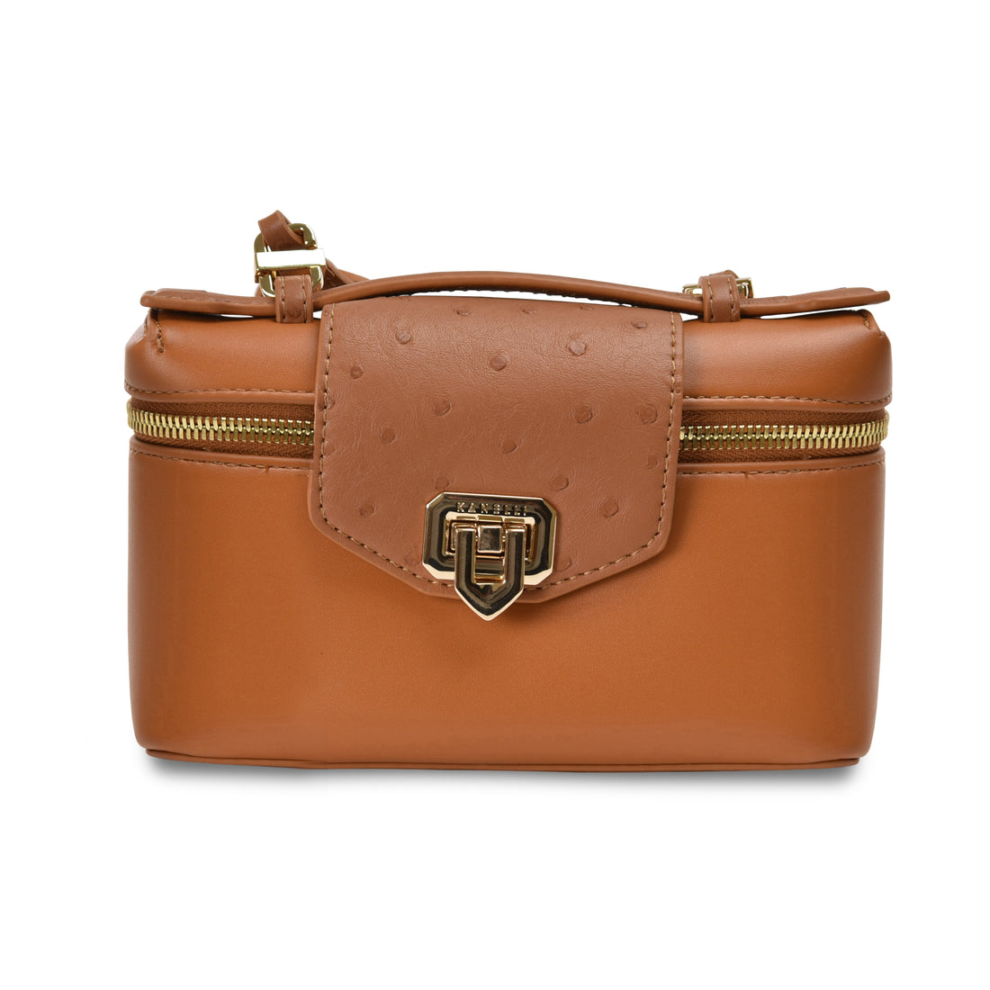 LADIES BAG BROWN-(S)