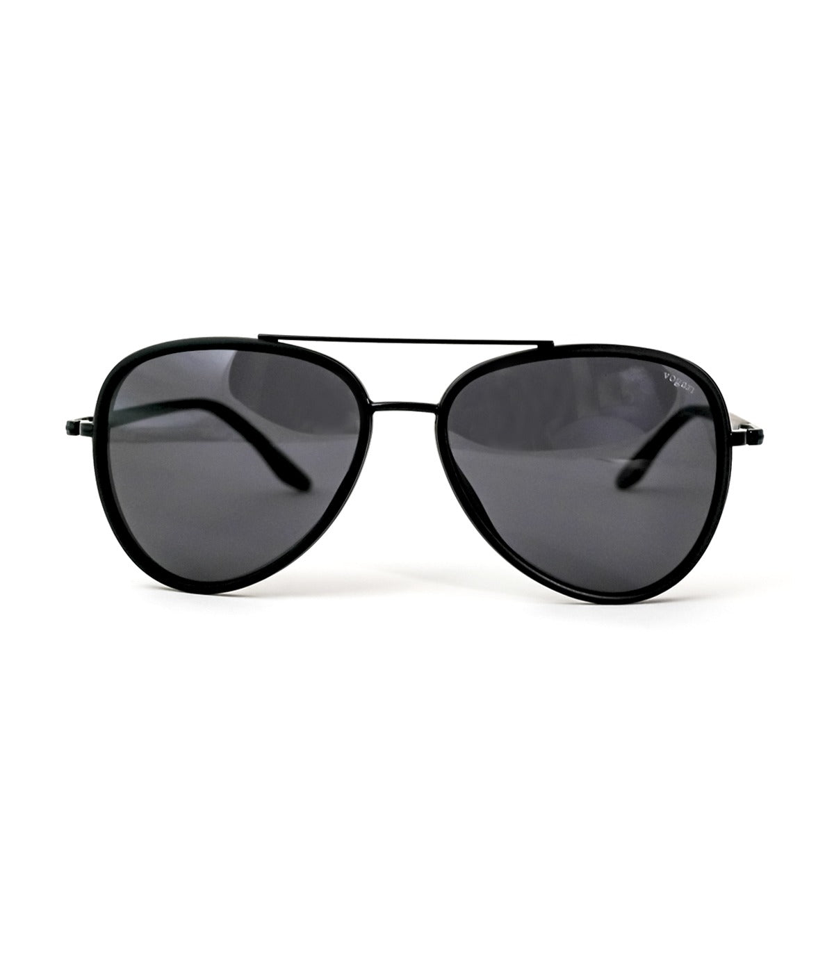 SUN GLASSES BLACK 56-18 C2