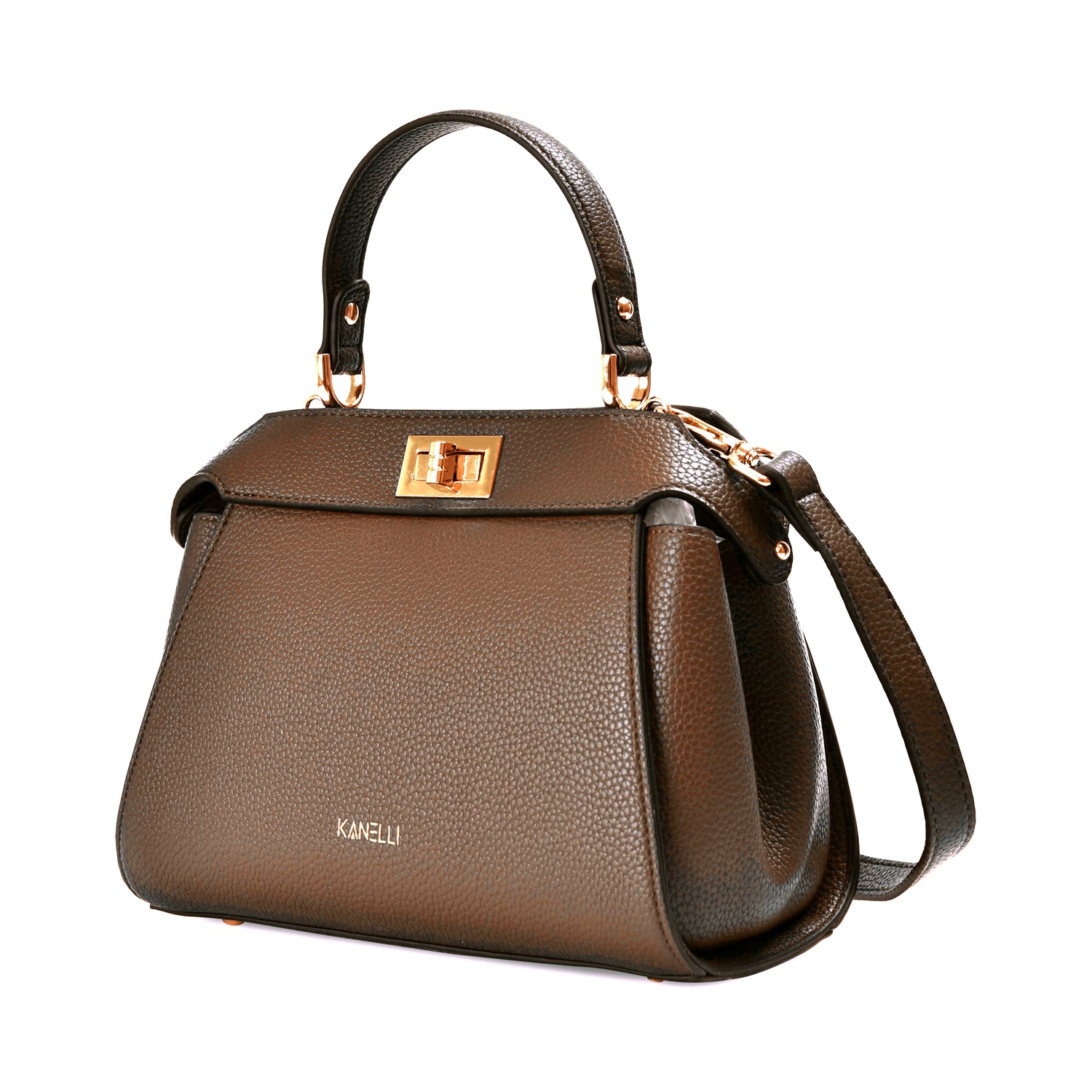 شنطه يد حريمي كنالى بنى