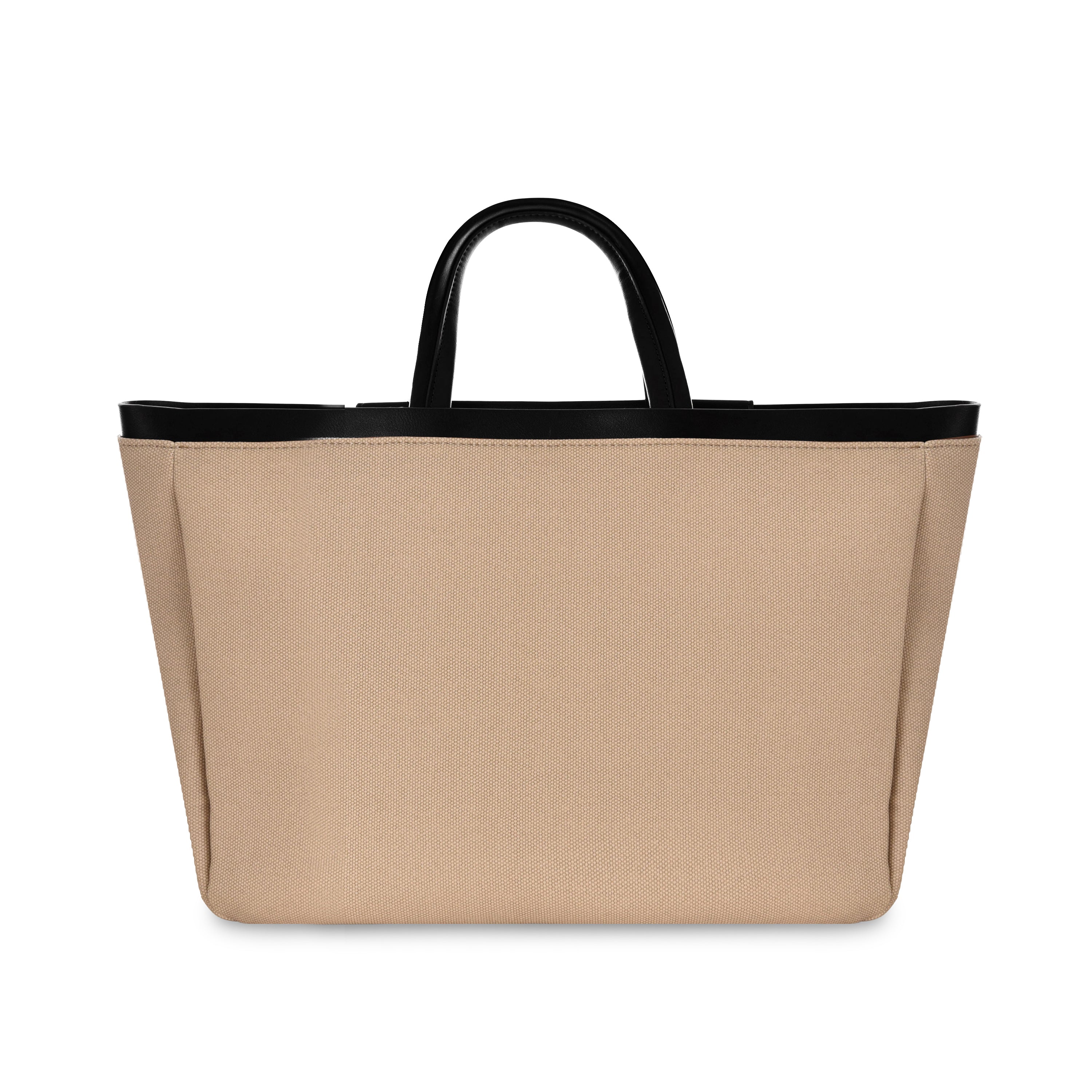 شنطه يد حريمي كنالى اسود / بيج