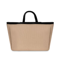 شنطه يد حريمي كنالى اسود / بيج