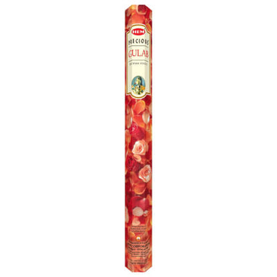 HEM INCENSE STICK PRECIOUS GULAB BOX 10 PCS