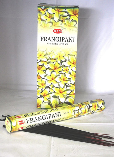 HEM INCENSE STICKS FRANGIPANI TALL HEXA