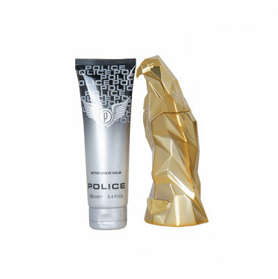POLICE ICON GOLD GIFT SET FOR MEN EDP 2 PIECES