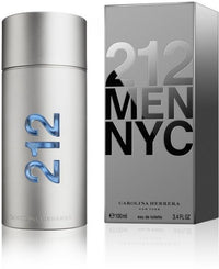 CAROLINA HERRERA 212 FOR MEN EAU DE TOILETTE SPRAY 100 ML