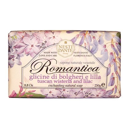 NESTI DANTE ROMANTICA TUSCAN WISTERIA &amp; LILAC NATURAL SOAP 250 G