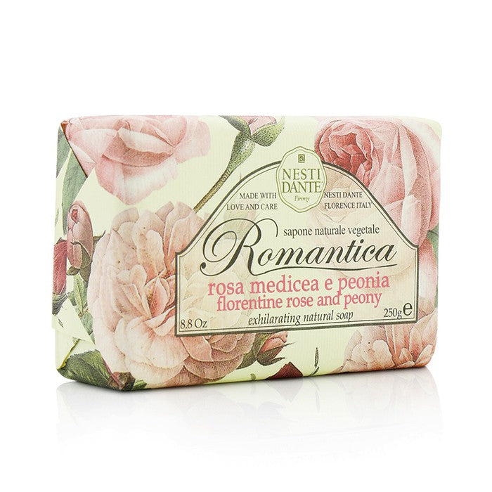 NESTI DANTE ROMANTICA FLORENTINE ROSE &amp; PEONY SOAP 250 G