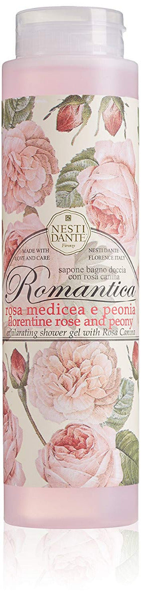 NESTI DANTE ROMANTICA ROSE AND PEONY BATH & SHOWER GEL 300 ML