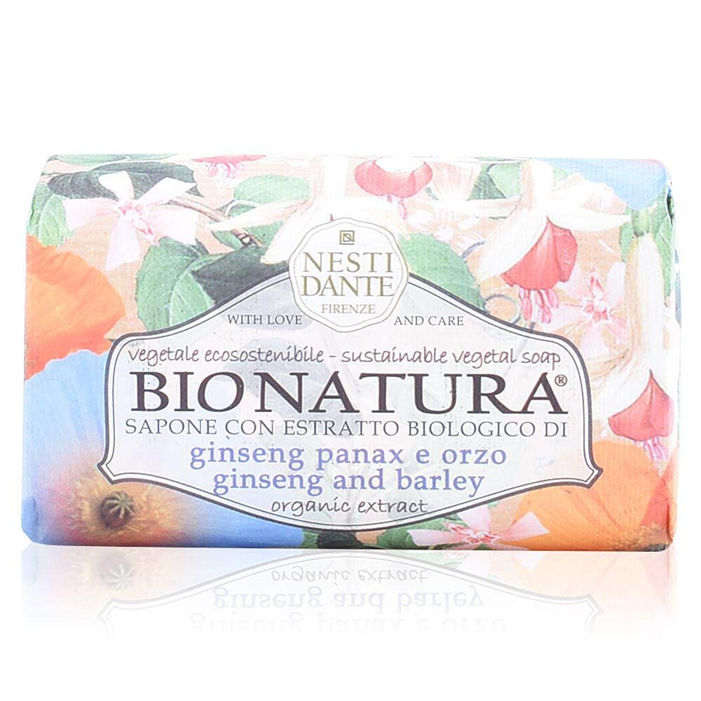 NESTI DANTE BIO NATURA GINSENG &amp; BARLEY SOAP 250 G