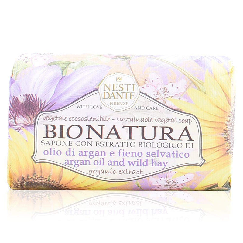 NESTI DANTE BIO NATURA ARGAN OIL & WILD HAY SOAP 250 G