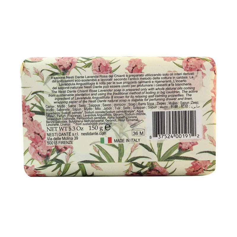 NESTI DANTE LAVANDA ROSA DEL CHIANTI SOAP 150 G