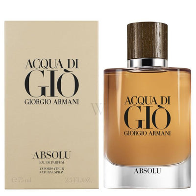 GIORGIO ARMANI ACQUA DI GIO ABSOLU EAU DE PARFUM VAPO 75 ML
