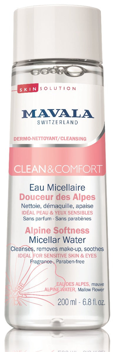 CLEAN-COMFORT ALPINE SOFTNESS MICELLAR WATER 200 ML