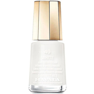 MAVALA NAIL POLISH 49 WHITE 5 ML