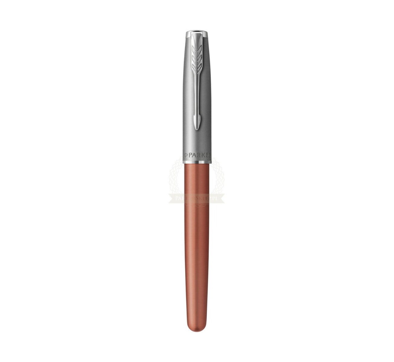PARKER SONNET SAND BLASTED METAL ORANGE CT ROLLERBALL PEN