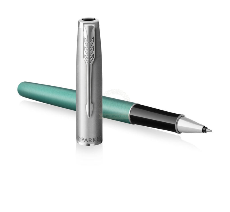قلم باركر حبر موديل سونيت لون معدني مطفي اخضر
