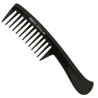 JANEKE HAIR COMBS HAND MADE BLACK- LARGE SIZE