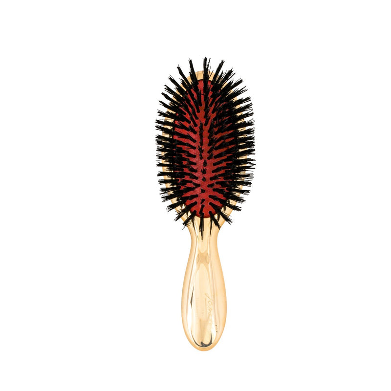 JANEKE HAIR BRUSH GOLDEN COLOR - SMALL SIZE