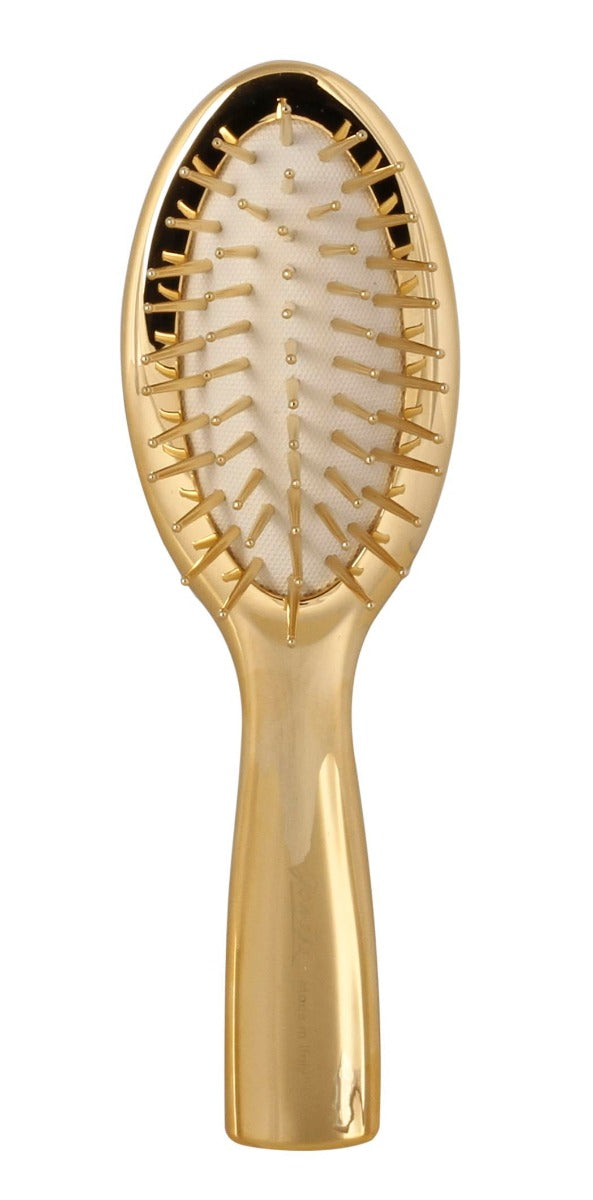 JANEKE HAIR BRUSH GOLD COLOR - SMALL SIZE