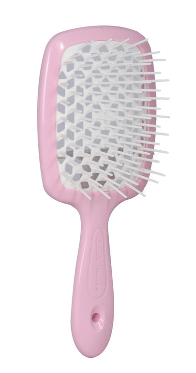 JANEKE BRUSH PNEUMATIC BASE WITH SOFT TIPS PINK & WHITE COLOR