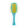 ITALY TULIP HAIR BRUSH PNEUMATIC BASE WITH SOFT TIPS BLUE AND YELLOW