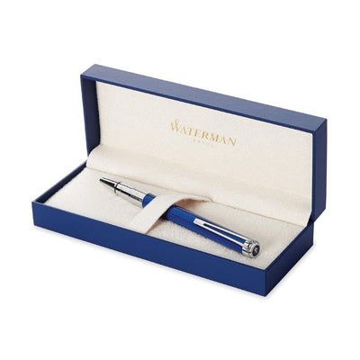 WATERMAN PESPECTIVE BALL PEN BLUE*SILVER