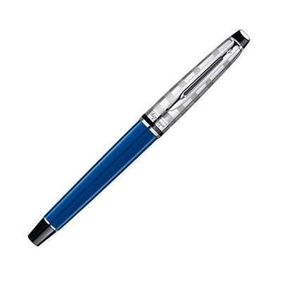 WATERMAN ROLLER BALL PEN EXPERT3 DELUXE BLUE * SILVER