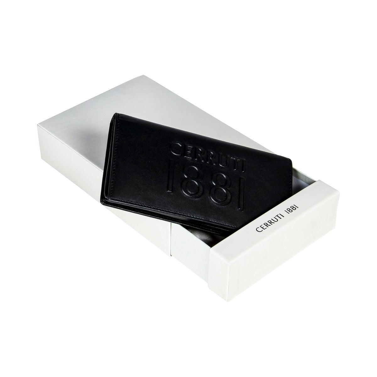 CERRUTI 1881 MAN WALLET GENUINE LEATHER BLACK – GAZZAZ