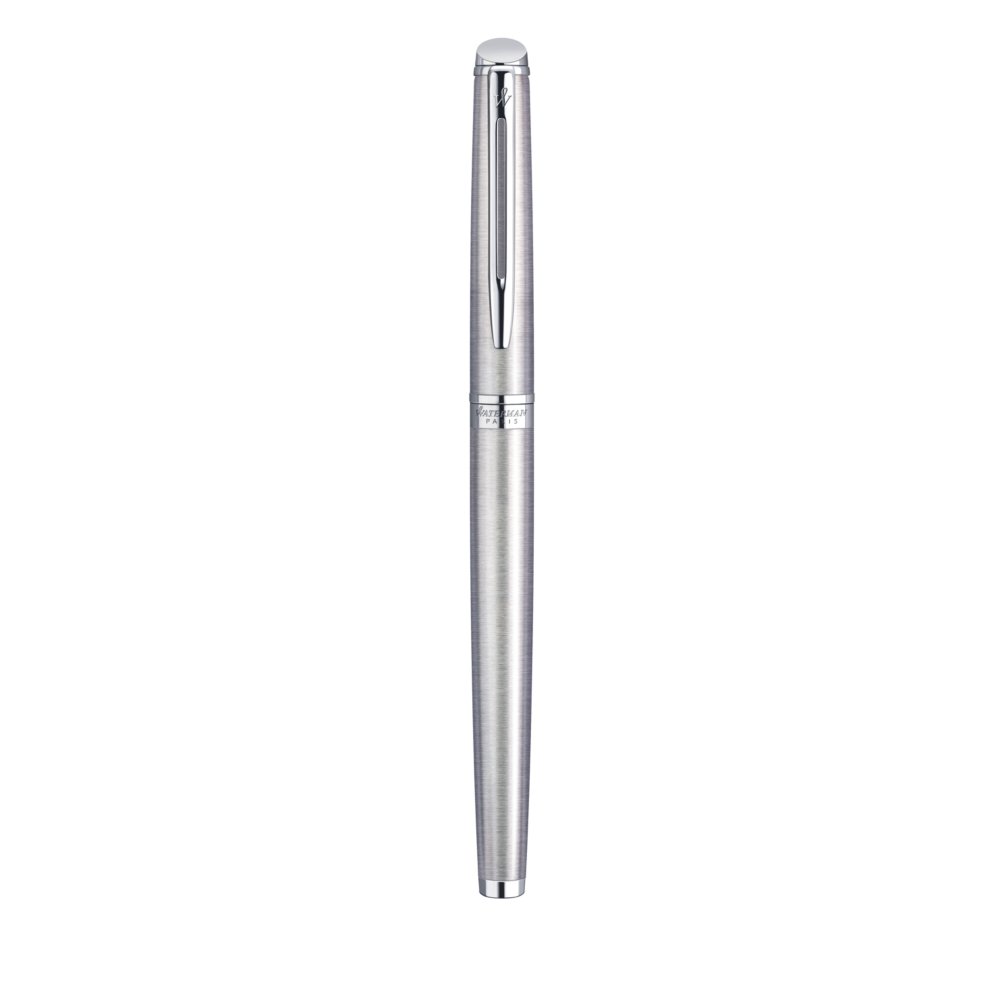 HEMISPHERE ROLLERBALL PEN STAINLESS STEEL WITH CHROME TRIM