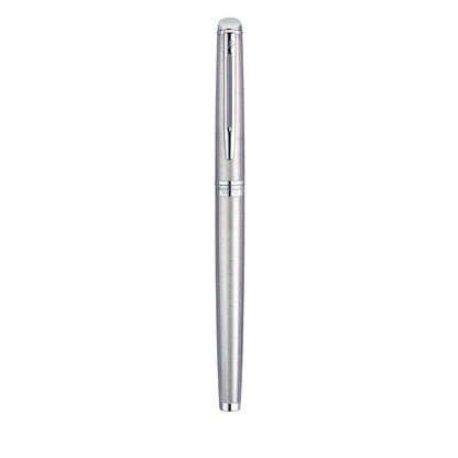HEMISPHERE ROLLERBALL PEN STAINLESS STEEL WITH CHROME TRIM