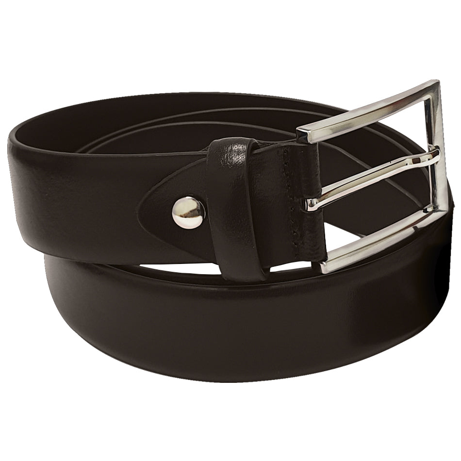 NATUCCI GENUINE LEATHER BELT DARK BROWN FOR GENTS