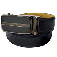 NATUCCI GENUINE LEATHER BELT BLACK FOR GENTS