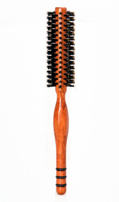 GAZZAZ HAIR BRUSH WITH WOODEN HANDLE (MADE IN KOREA)