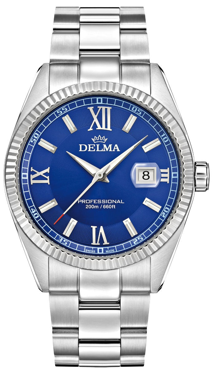 DELMA SWISS MADE MAN WATCH SEA STAR PROFESSIONAL