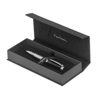 PIERRE CARDIN BALL POINT PEN SEMI SILVER/BLACK