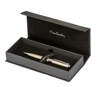 PIERRE CARDIN BALL PEN ROYAL CHAMPAGNE/CHROME