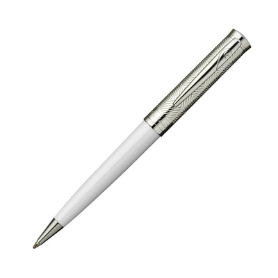 PIERRE CARDIN BALLPOINT PEN MARS WHITE/SILVER