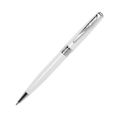 PIERRE CARDIN BALLPOINT PEN QN.PARK AIRLINE WHITE/CHROME