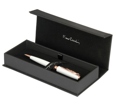 PIERRE CARDIN BALLPOINT PEN GRAND AQUARIUS PEARL WHITE/GOLD