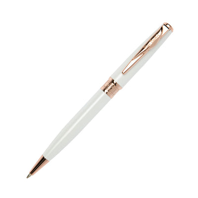 PIERRE CARDIN BALLPOINT PEN GRAND AQUARIUS PEARL WHITE/GOLD